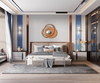 Modern Bedroom-ID:751929044