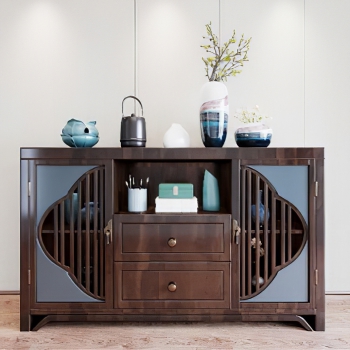 New Chinese Style Side Cabinet/Entrance Cabinet-ID:735351097