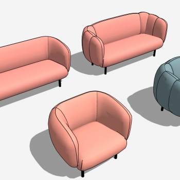 Modern Sofa Combination-ID:984802965