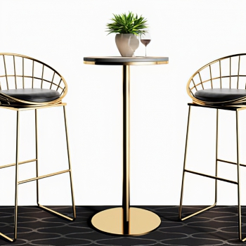 Nordic Style Leisure Table And Chair-ID:207557925