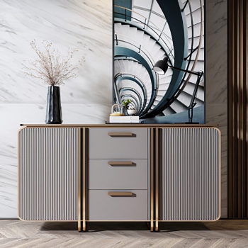 Modern Side Cabinet/Entrance Cabinet-ID:381645926