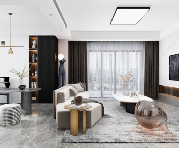 Modern A Living Room-ID:228914025