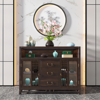 New Chinese Style Side Cabinet/Entrance Cabinet-ID:210767039