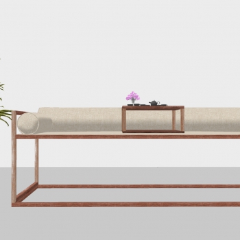 New Chinese Style Bench-ID:113084083