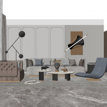 Modern A Living Room-ID:292321924