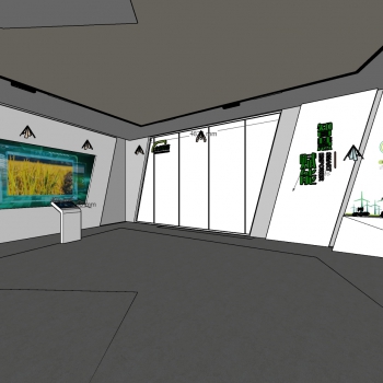 Modern Exhibition Hall-ID:626991034