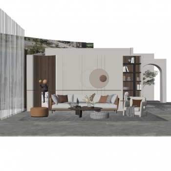 Modern A Living Room-ID:328093055