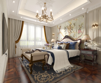 European Style Bedroom-ID:599997045