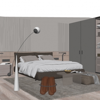Modern Bedroom-ID:684921982