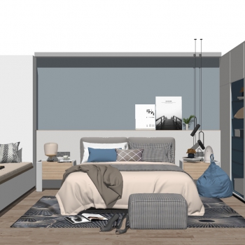 Nordic Style Bedroom-ID:958945047