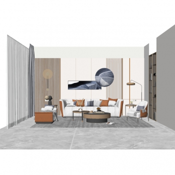 Modern A Living Room-ID:769859082