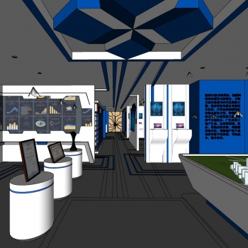 Modern Exhibition Hall-ID:869292026