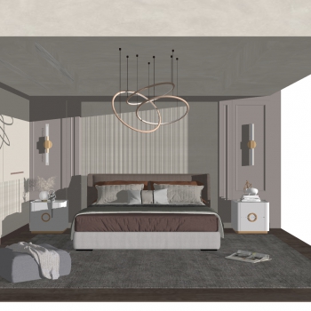 Modern Bedroom-ID:812716963