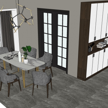 Modern Dining Room-ID:168050057