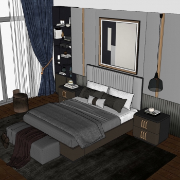 Modern Bedroom-ID:839620118