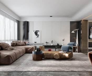 Modern A Living Room-ID:710163127