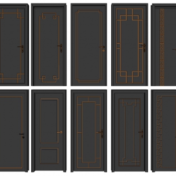 New Chinese Style Door-ID:733258016