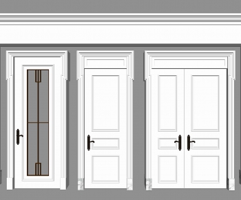 Simple European Style Door-ID:229963068