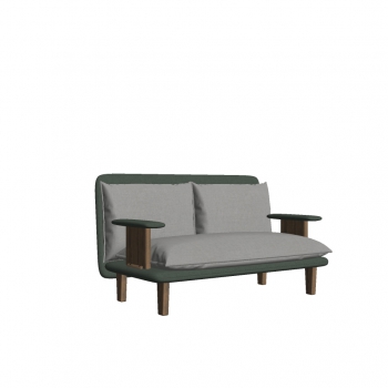 Nordic Style A Sofa For Two-ID:446105004