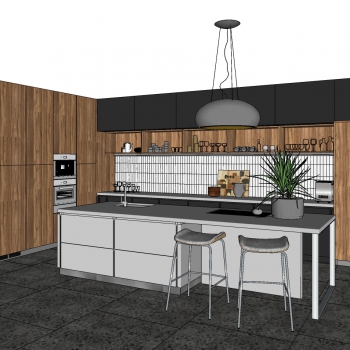 Modern Open Kitchen-ID:454296115