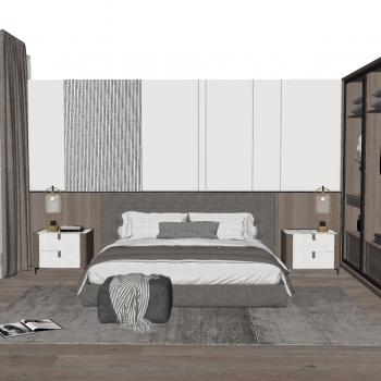 Modern Bedroom-ID:179131031