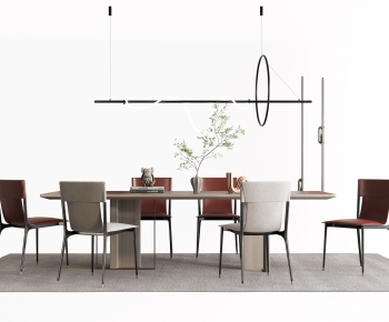 Modern Dining Table And Chairs-ID:803061019