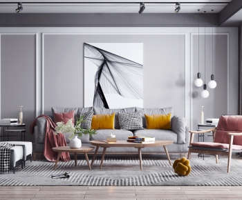 Nordic Style A Living Room-ID:269649021