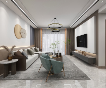 Modern A Living Room-ID:598262079