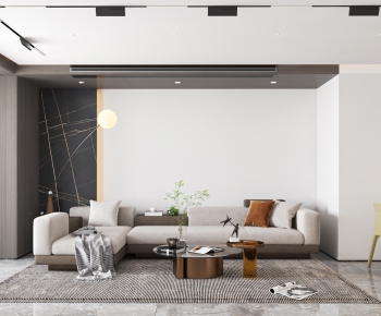 Modern A Living Room-ID:780325898