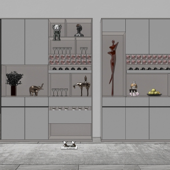 Modern Wine Cabinet-ID:277652987