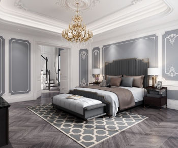 French Style Bedroom-ID:645838988