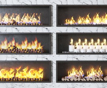 Modern Fireplace-ID:954310956