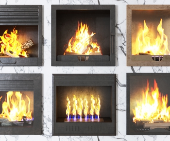 Modern Fireplace-ID:508275036