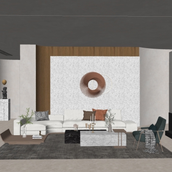Modern A Living Room-ID:212403062