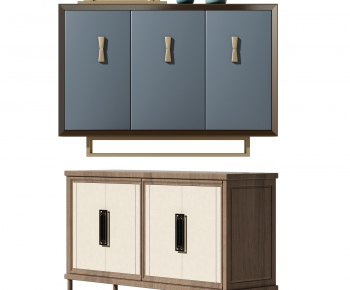 New Chinese Style Side Cabinet/Entrance Cabinet-ID:649390942