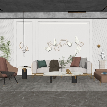 Modern A Living Room-ID:769170056