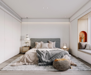 Nordic Style Bedroom-ID:802787077