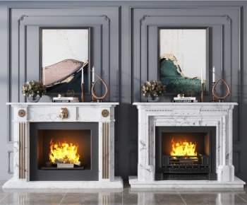 Simple European Style Fireplace-ID:133941892