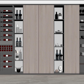 Modern Wine Cabinet-ID:246330025