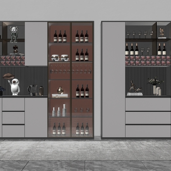 Modern Wine Cabinet-ID:800167085