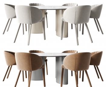 Modern Dining Table And Chairs-ID:821187976