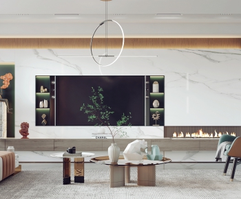 Modern A Living Room-ID:201973921