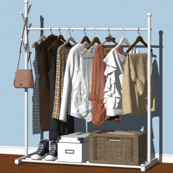 Nordic Style Clothes Storage Area-ID:730662111