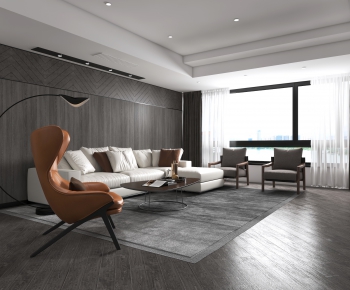 Modern A Living Room-ID:354919919