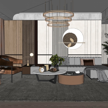 Modern A Living Room-ID:333221919