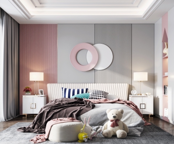 Modern Girl's Room Daughter's Room-ID:625669006