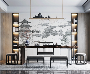 New Chinese Style Tea House-ID:938710939