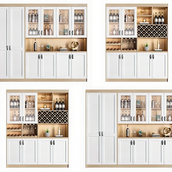 Modern Wine Cabinet-ID:446075922