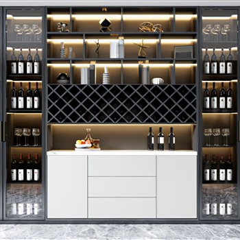 Modern Wine Cabinet-ID:697820907