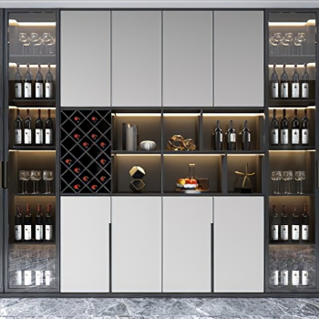 Modern Wine Cabinet-ID:187055115